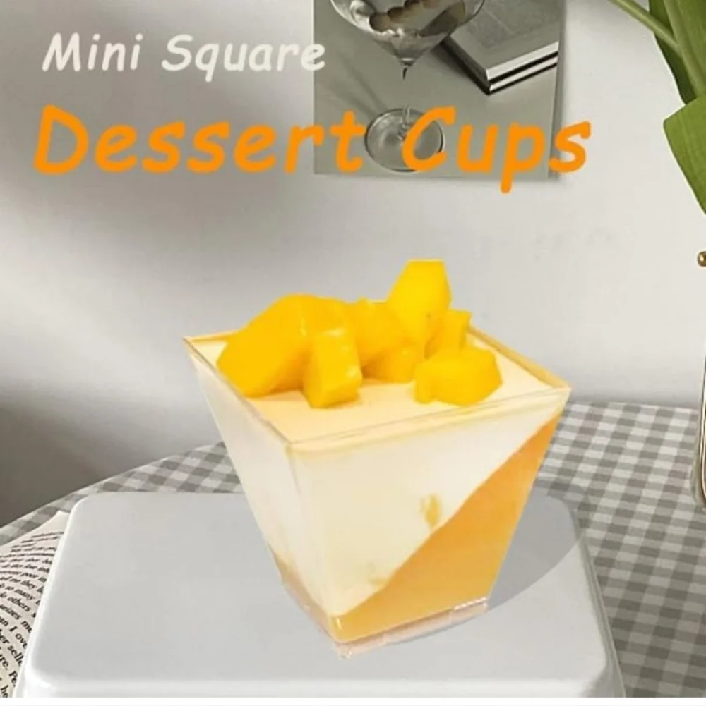 100 Dessert Cups - 5oz 50 Cups